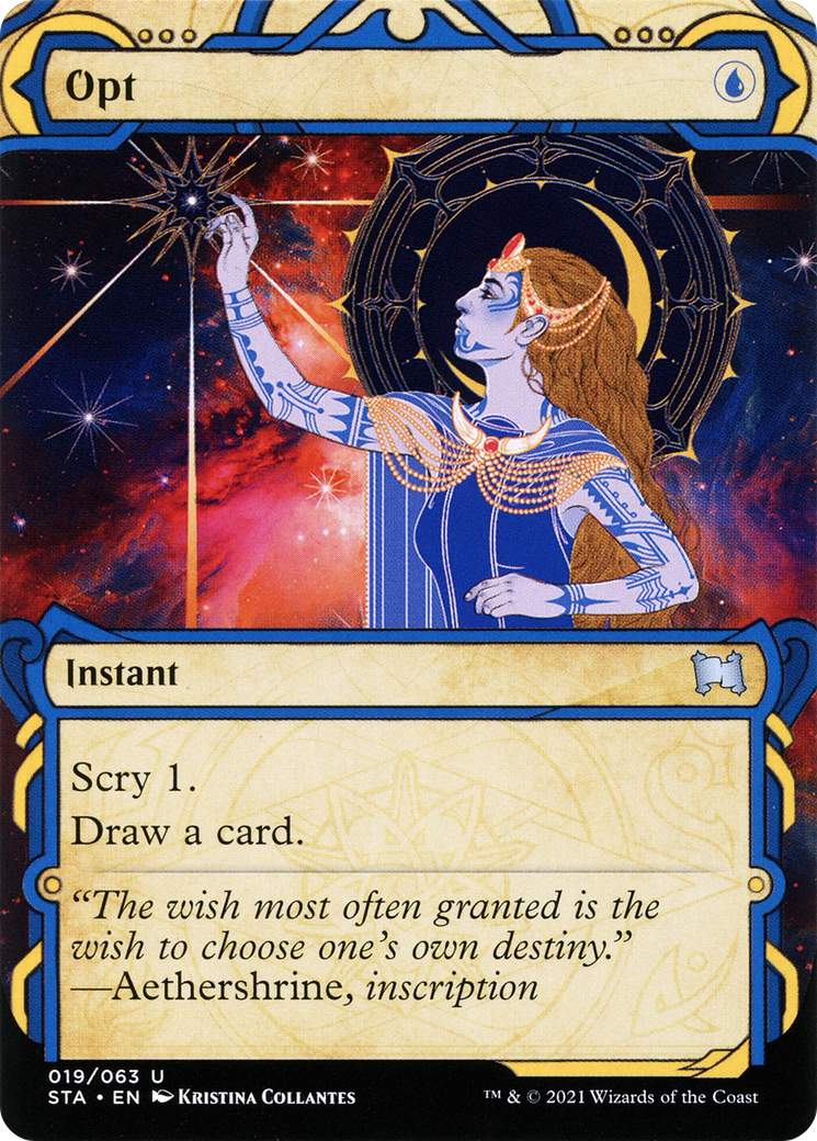 Opt (STA-019) (Showcase) (Borderless) (Foil)