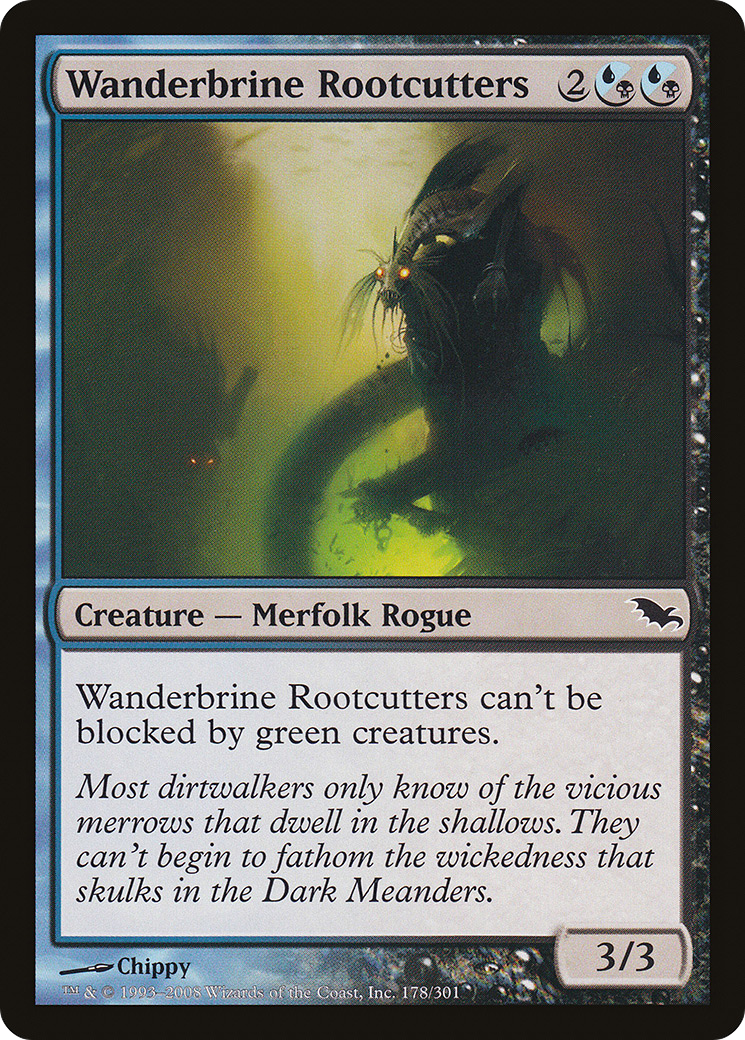Wanderbrine Rootcutters (SHM-178) (Foil)