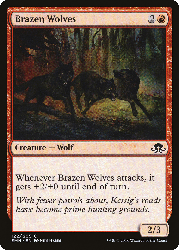 Brazen Wolves (EMN-122) (Foil)