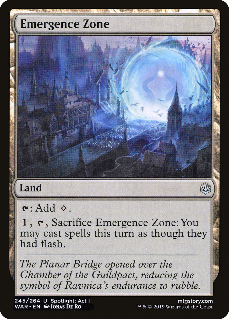 Emergence Zone (WAR-245) (Foil)