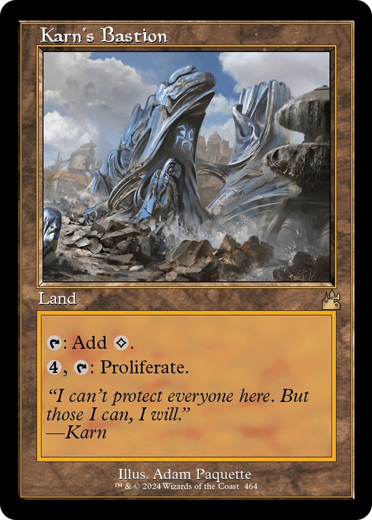 Karn's Bastion (RVR-464) (Foil)