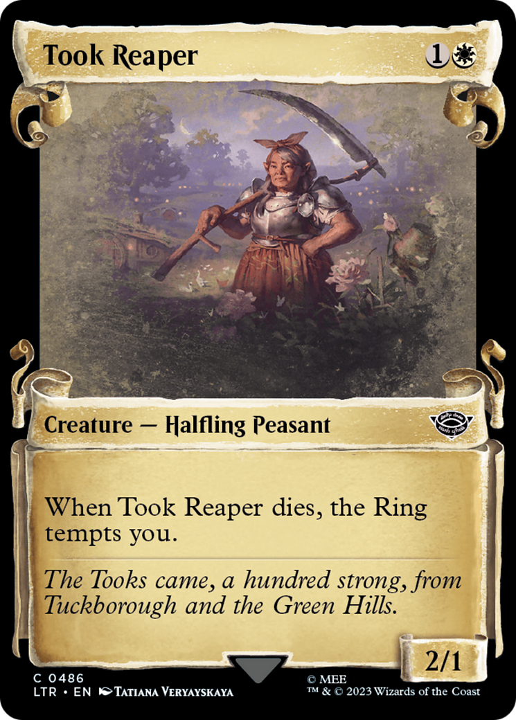 Took Reaper (LTR-486) (Showcase) (Scroll) (Foil)