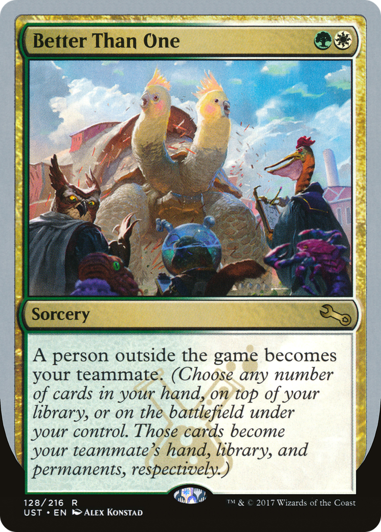 Better Than One (UST-128) (Foil)