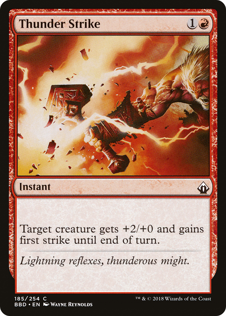 Thunder Strike (BBD-185) (Foil)