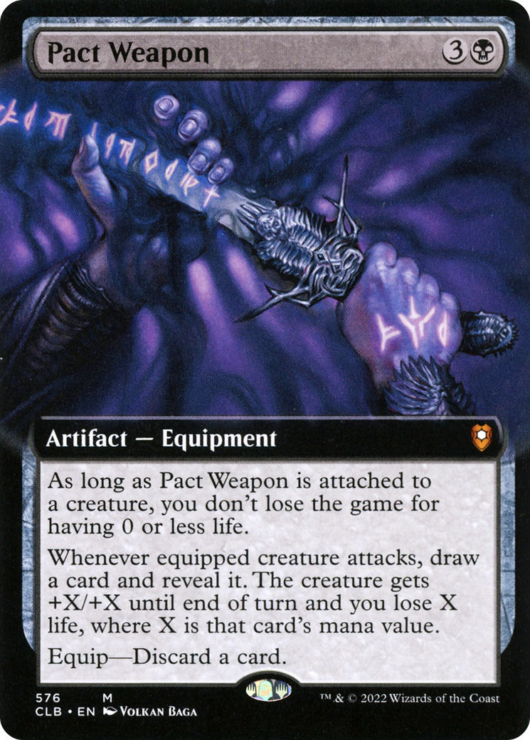 Pact Weapon (CLB-576) (Extended Art) (Foil)
