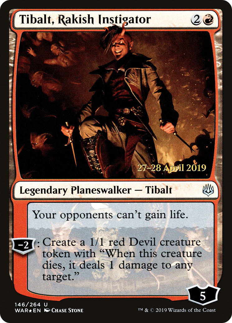Tibalt, Rakish Instigator (PRE-146S) (Foil)