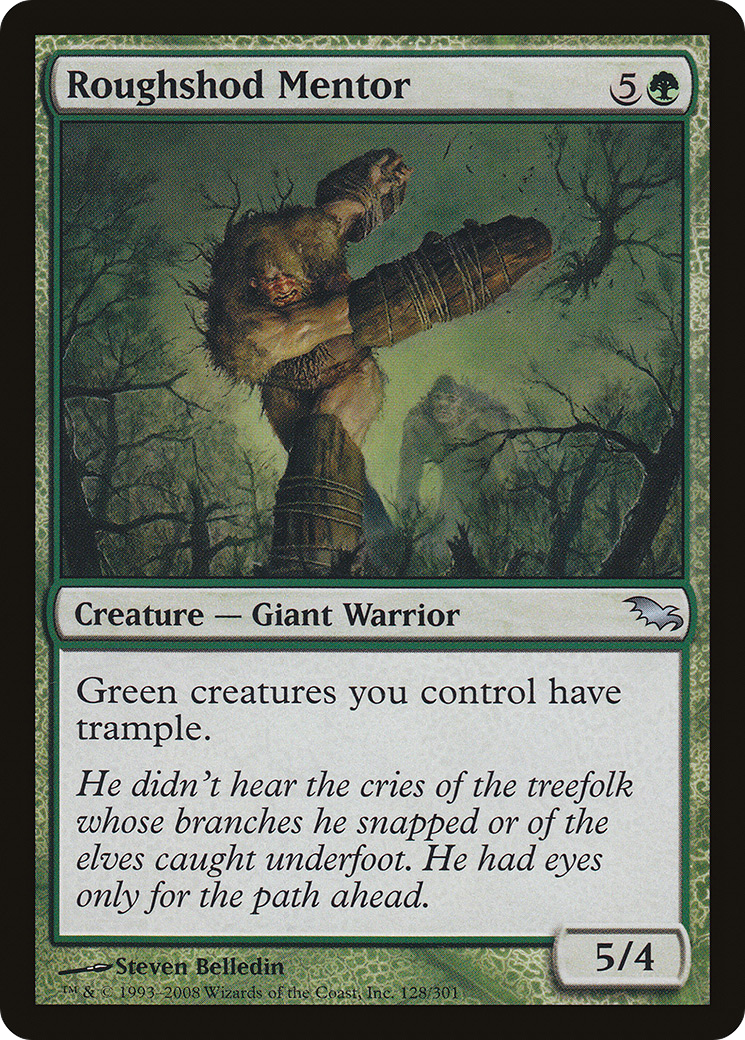 Roughshod Mentor (SHM-128) (Foil)