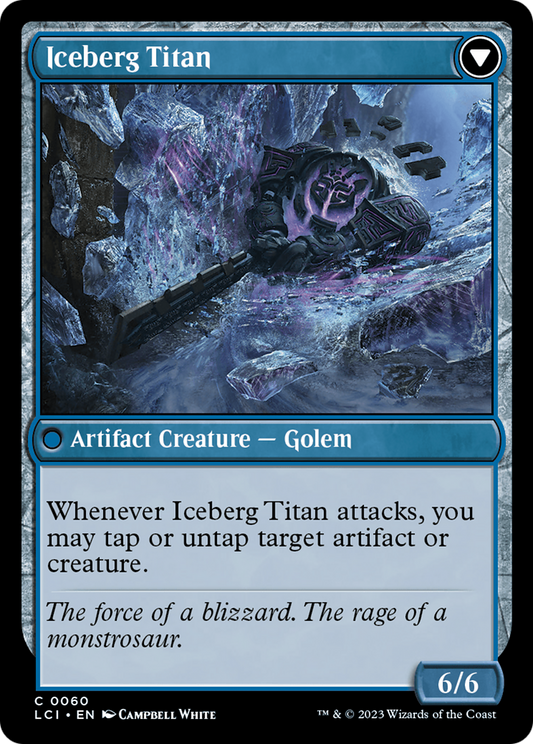 Inverted Iceberg // Iceberg Titan (LCI-060) (Foil)