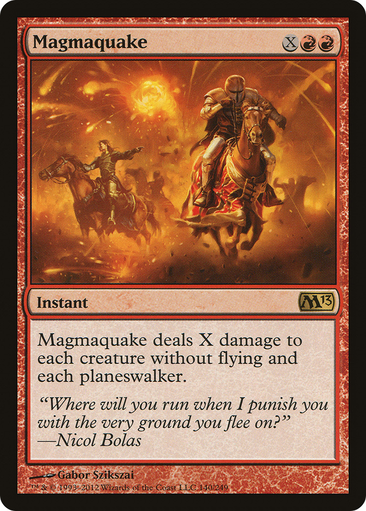 Magmaquake (M13-140) (Foil)