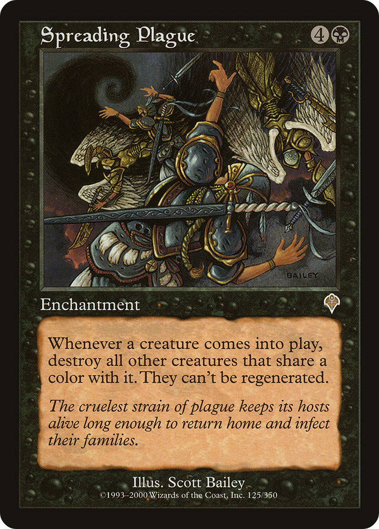Spreading Plague (INV-125) (Foil)