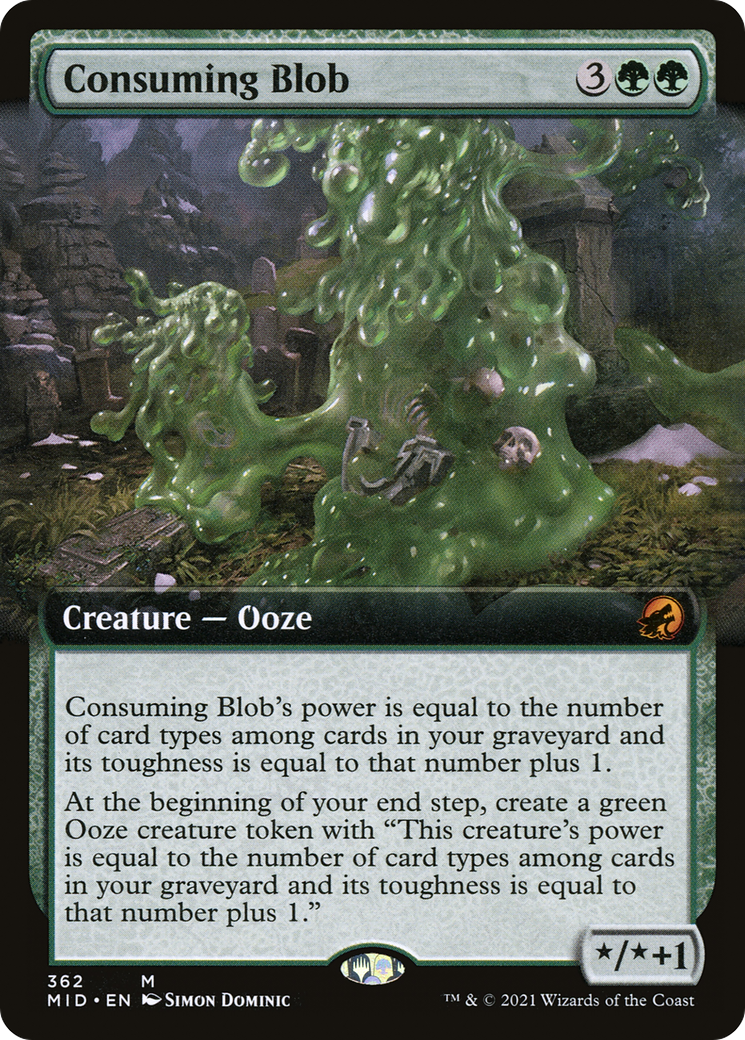 Consuming Blob (MID-362) (Extended Art) (Foil)