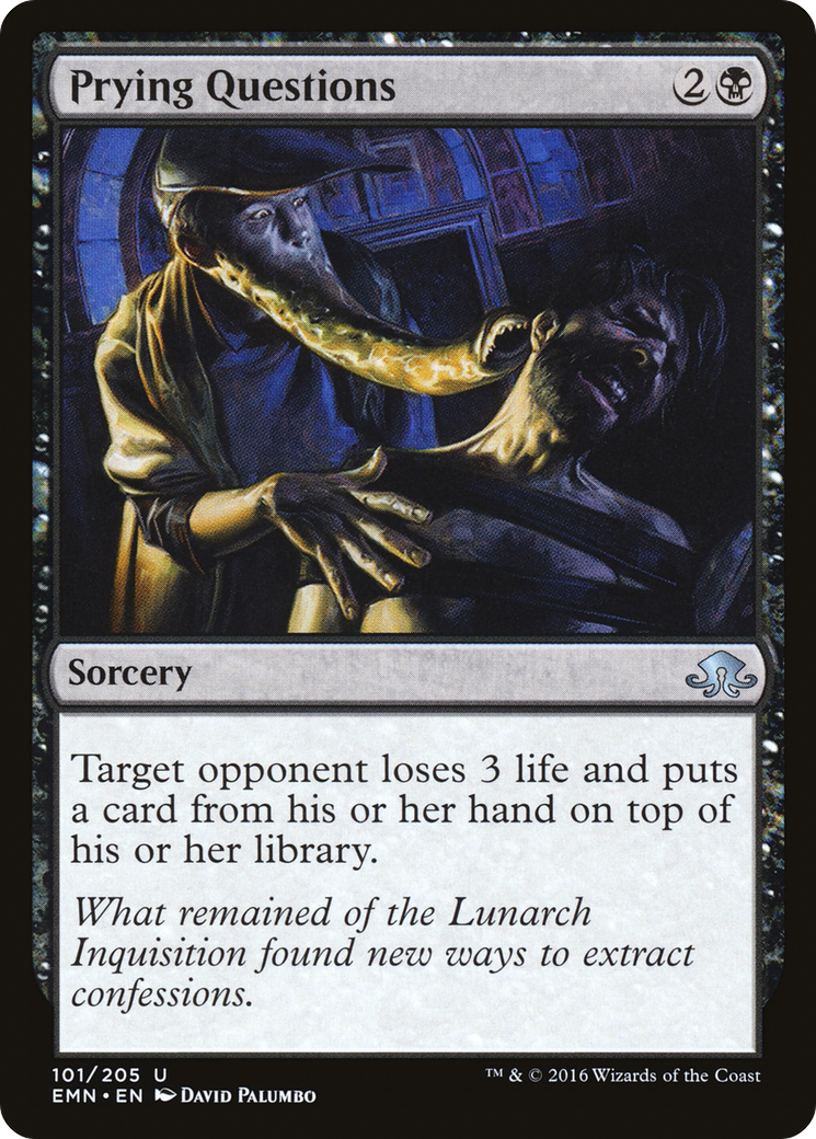 Prying Questions (EMN-101) (Foil)