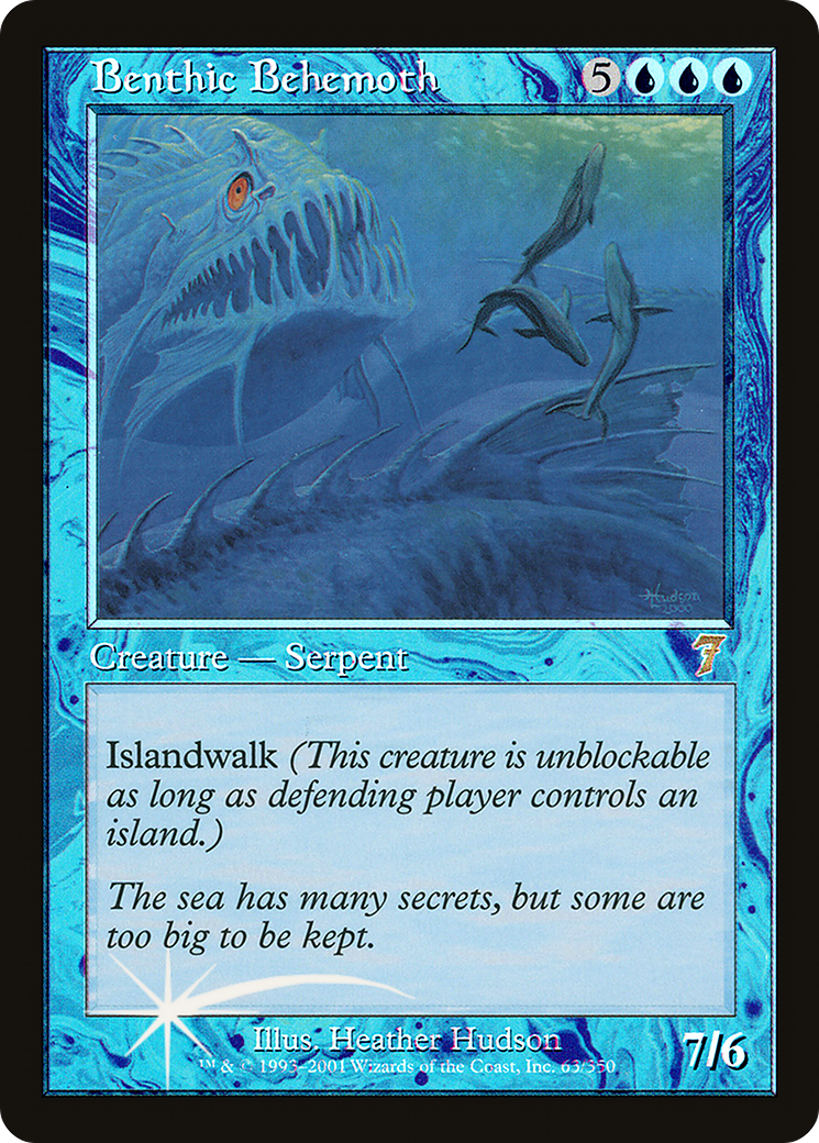 Benthic Behemoth (7ED-063★) (Foil)
