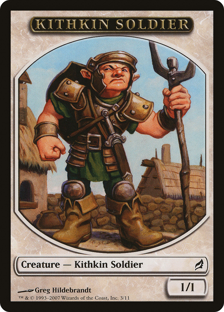 Kithkin Soldier Token (LRW-003)