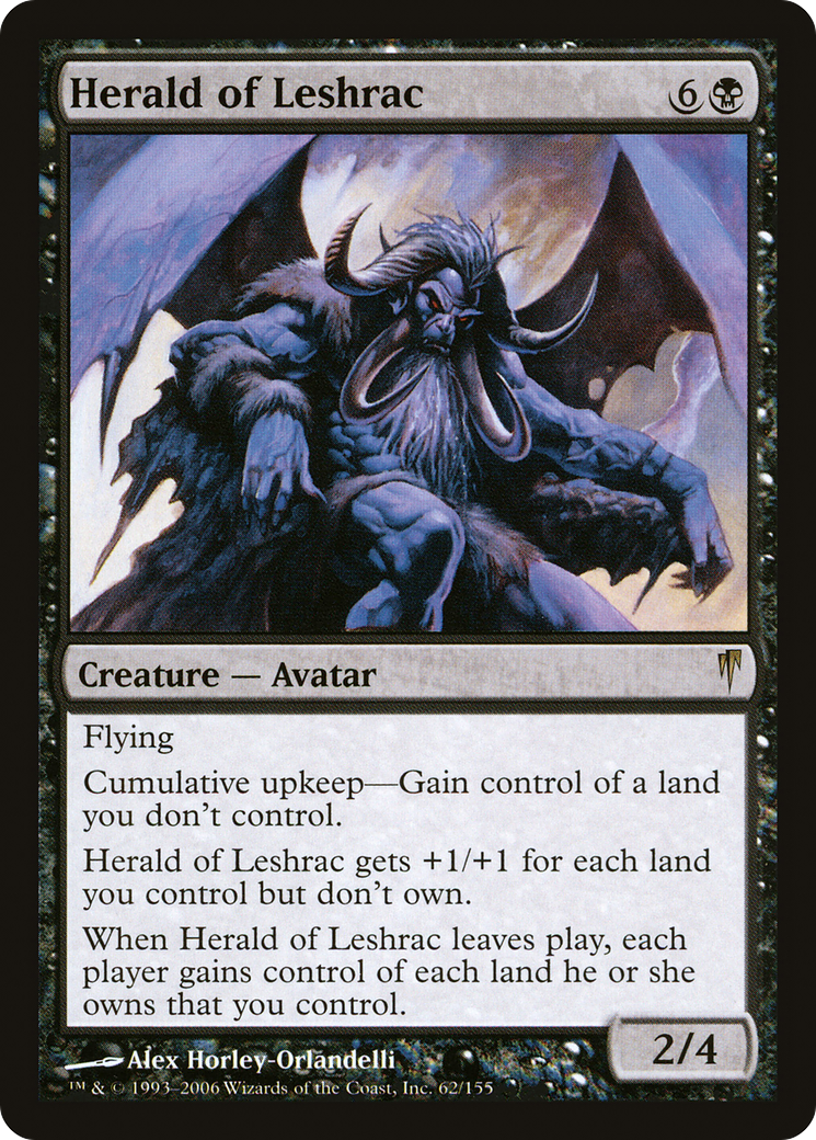 Herald of Leshrac (CSP-062) (Foil)