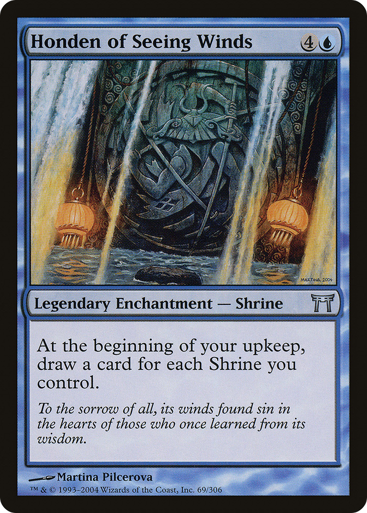 Honden of Seeing Winds (CHK-069) (Foil)