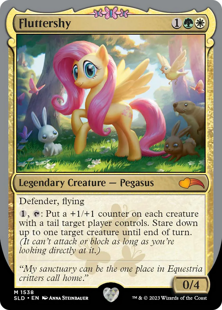 Fluttershy (SLD-1538) (Foil)