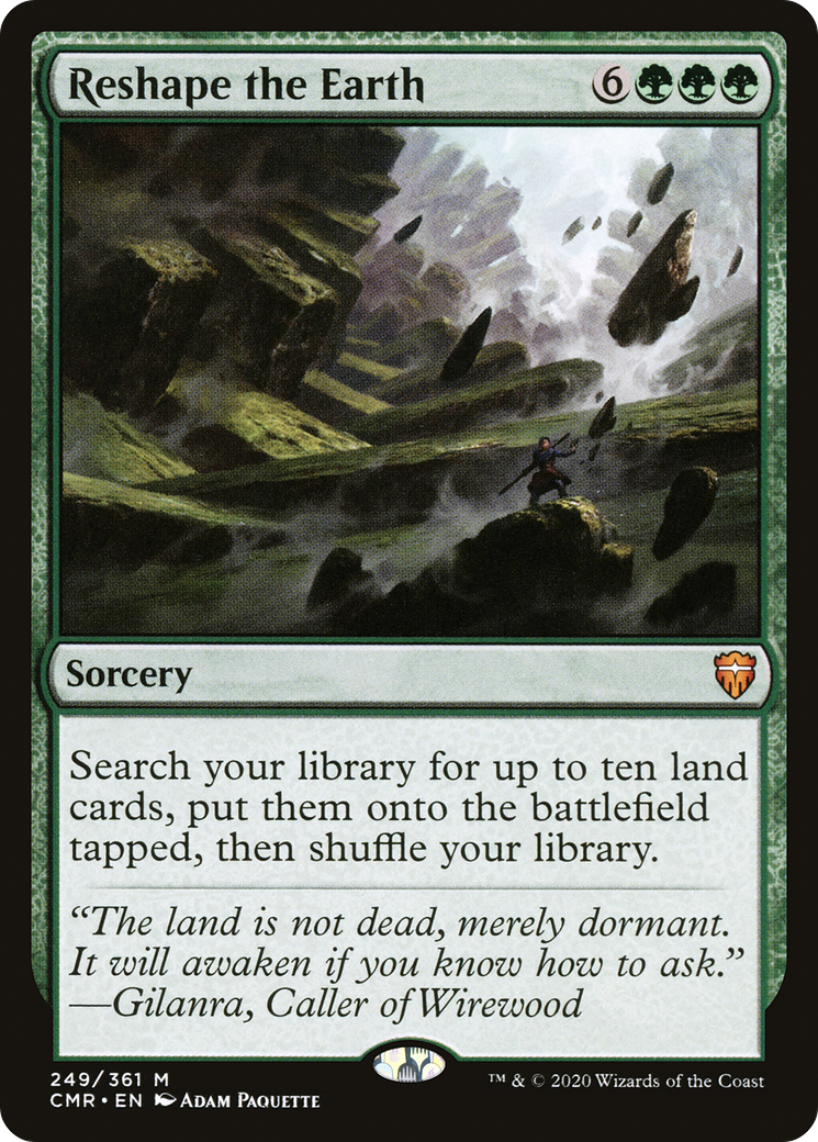 Reshape the Earth (CMR-249) (Foil)