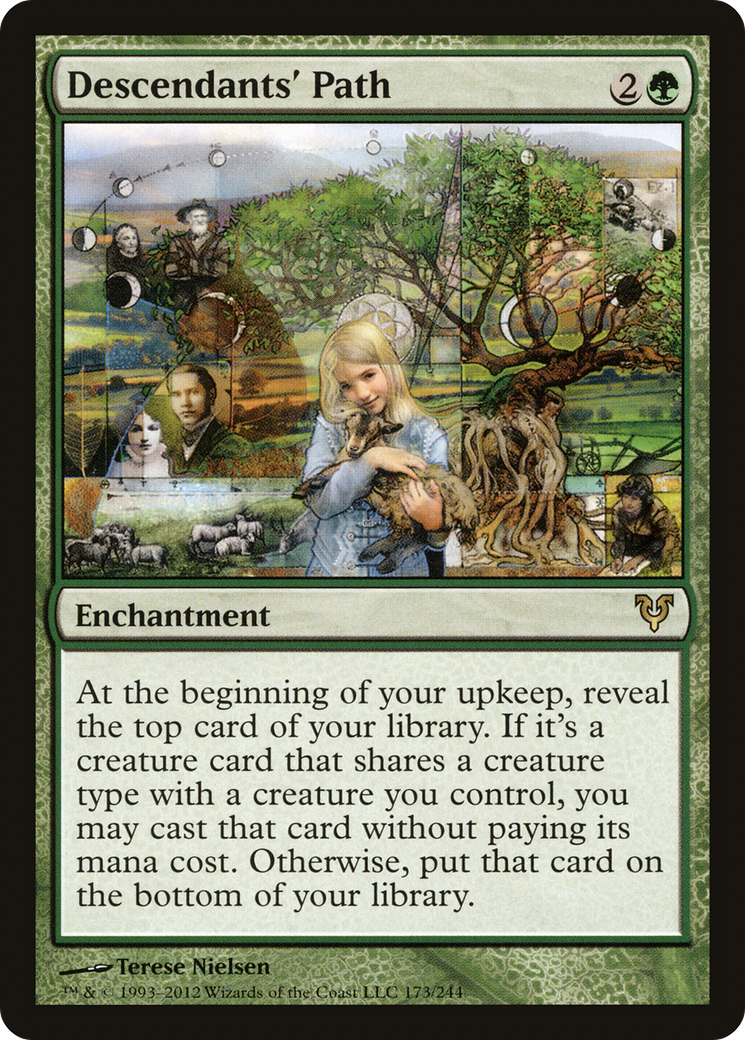 Descendants' Path (AVR-173) (Foil)