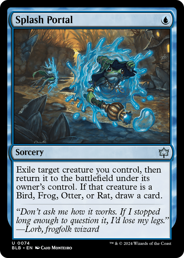 Splash Portal (BLB-074) (Foil)