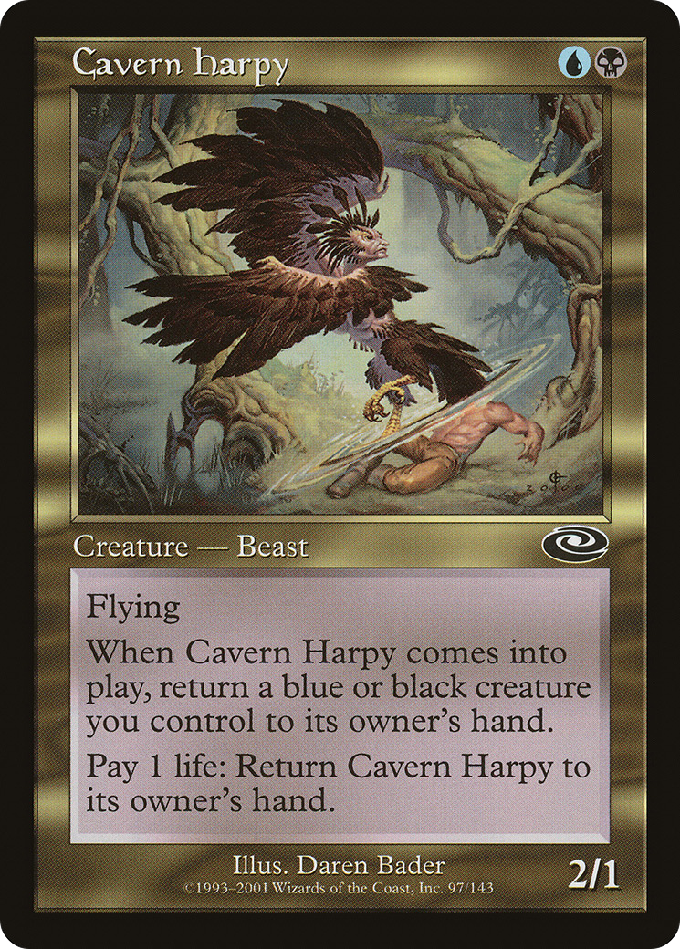 Cavern Harpy (PLS-097) (Foil)