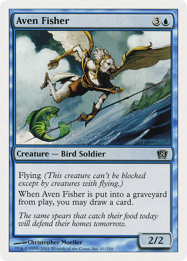Aven Fisher (8ED-061) (Foil)