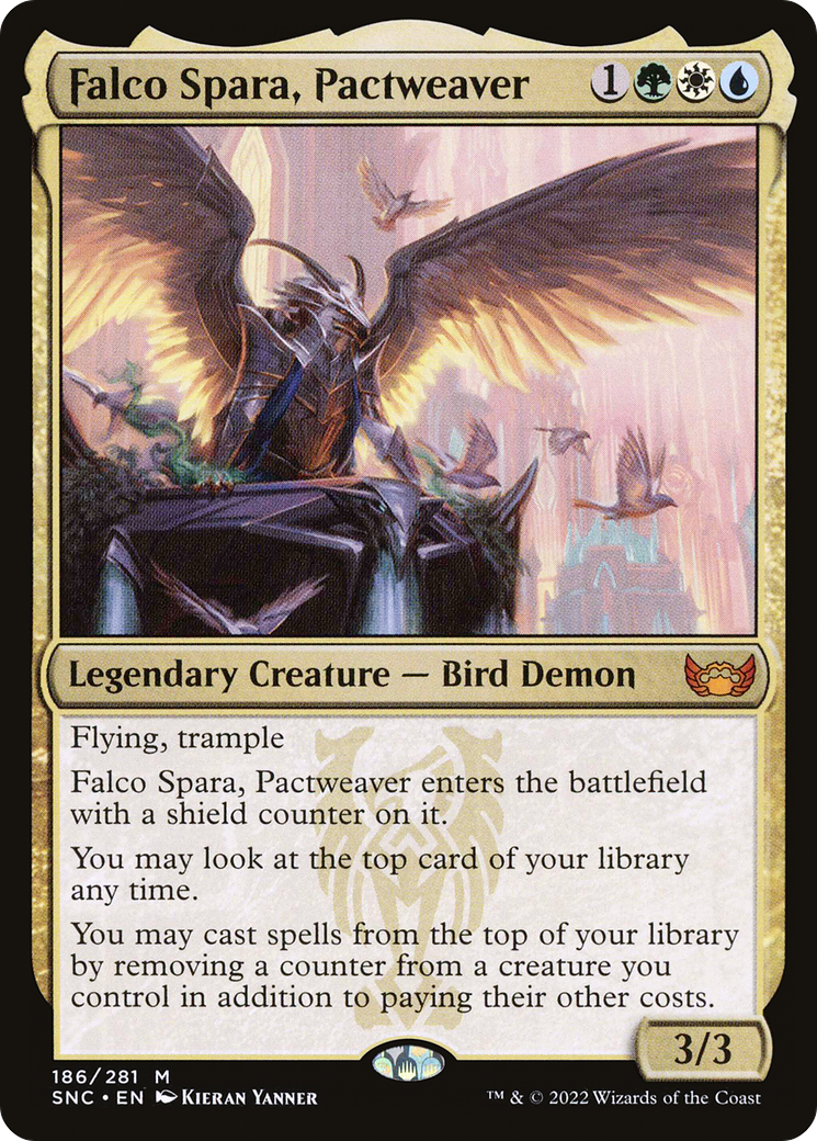 Falco Spara, Pactweaver (SNC-186) (Foil)