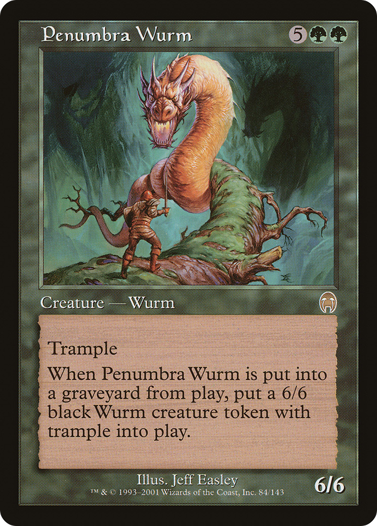 Penumbra Wurm (APC-084) (Foil)