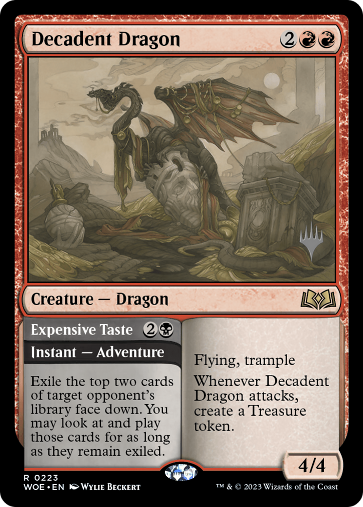 Decadent Dragon // Expensive Taste (PPWOE-223P) (Foil)