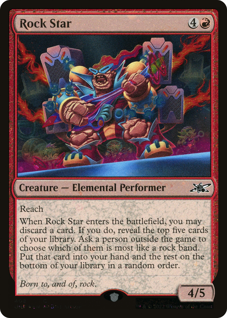Rock Star (UNF-408) (Galaxy Foil)