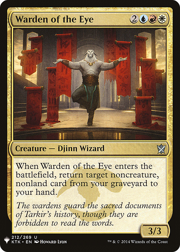 Warden of the Eye (LIST-KTK-212)