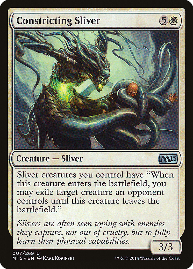 Constricting Sliver (M15-007)