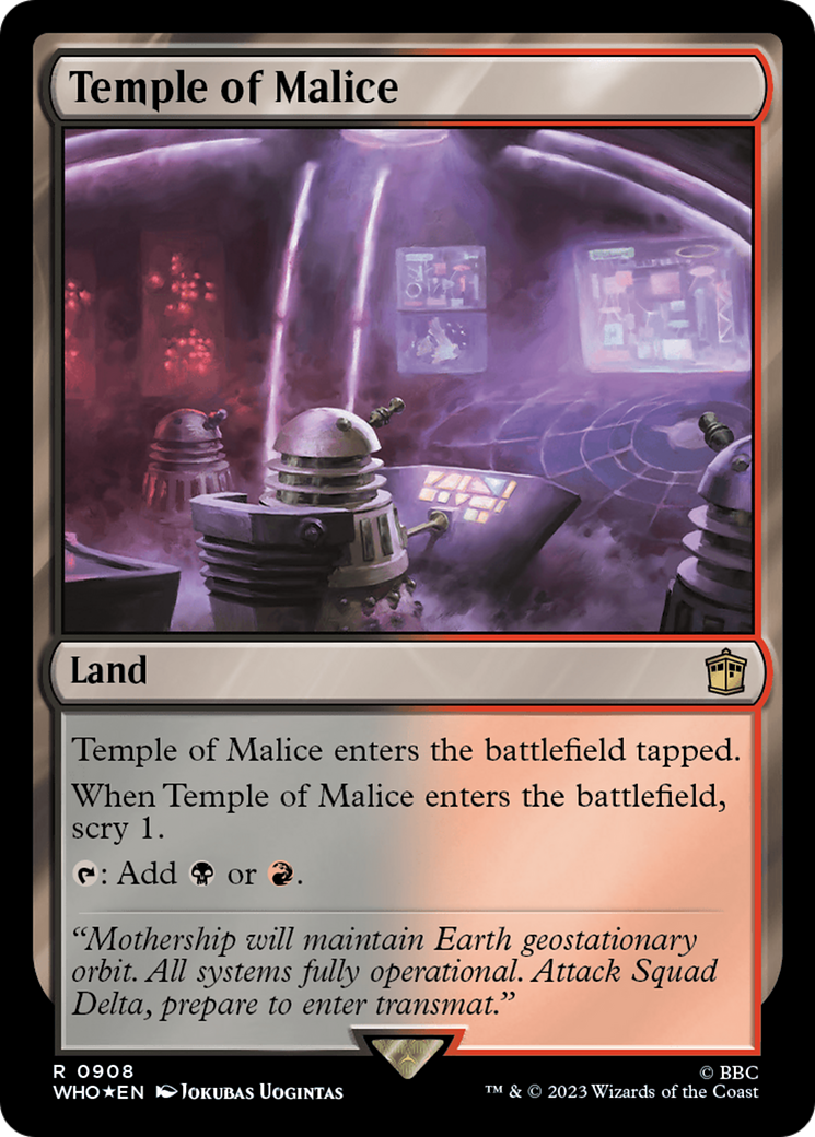 Temple of Malice (WHO-908) (Surge Foil)