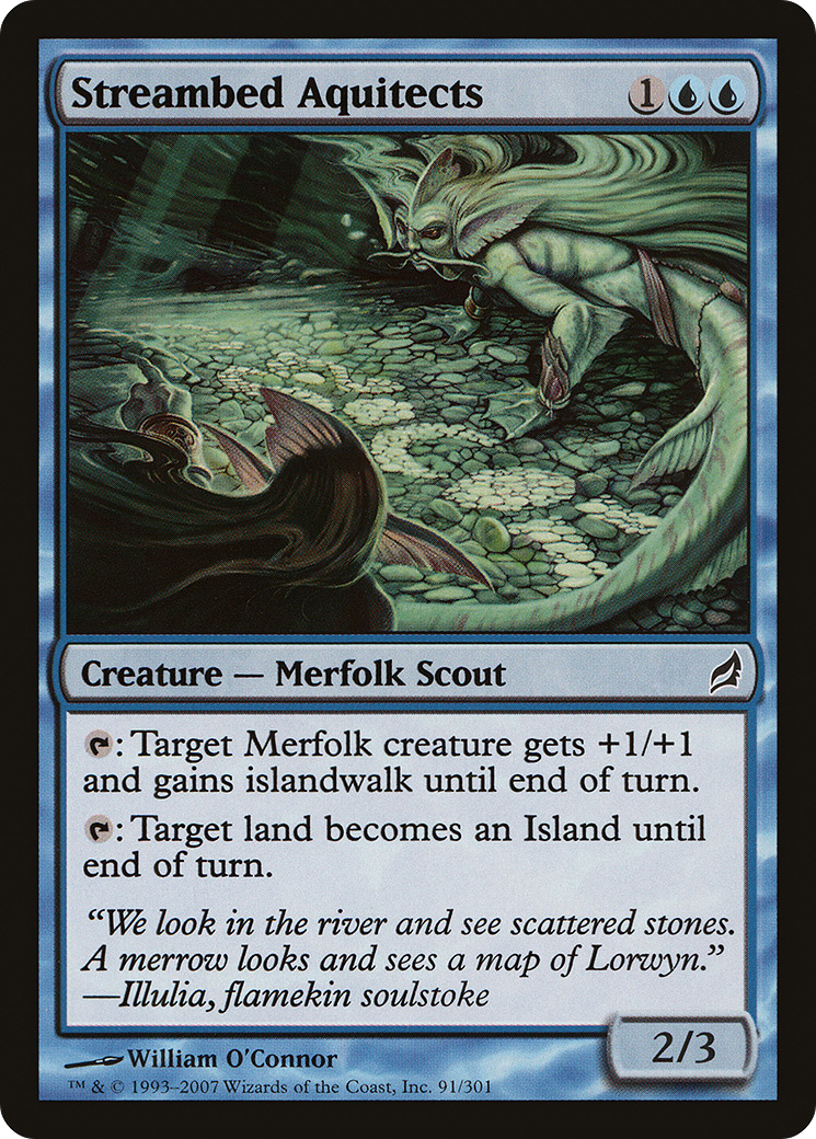 Streambed Aquitects (LRW-091) (Foil)