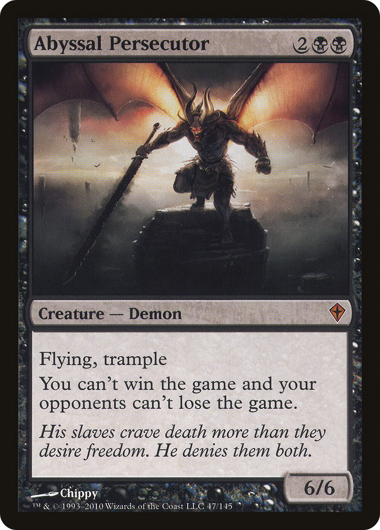 Abyssal Persecutor (WWK-047) (Foil)