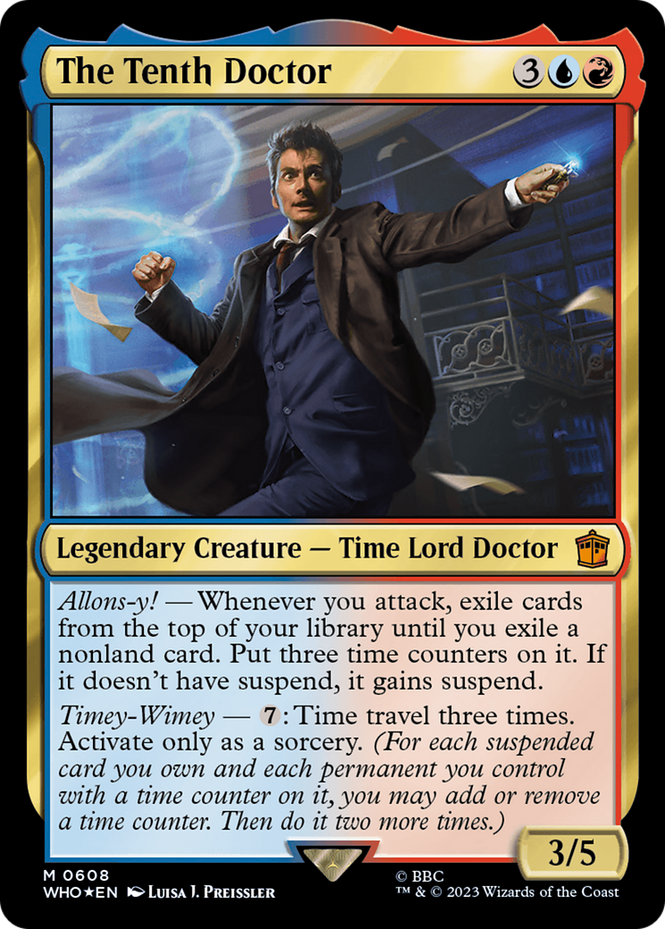The Tenth Doctor (WHO-608) (Surge Foil)