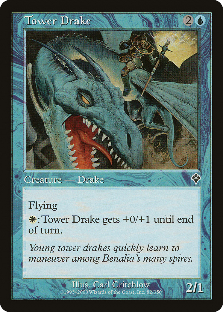 Tower Drake (INV-082) (Foil)