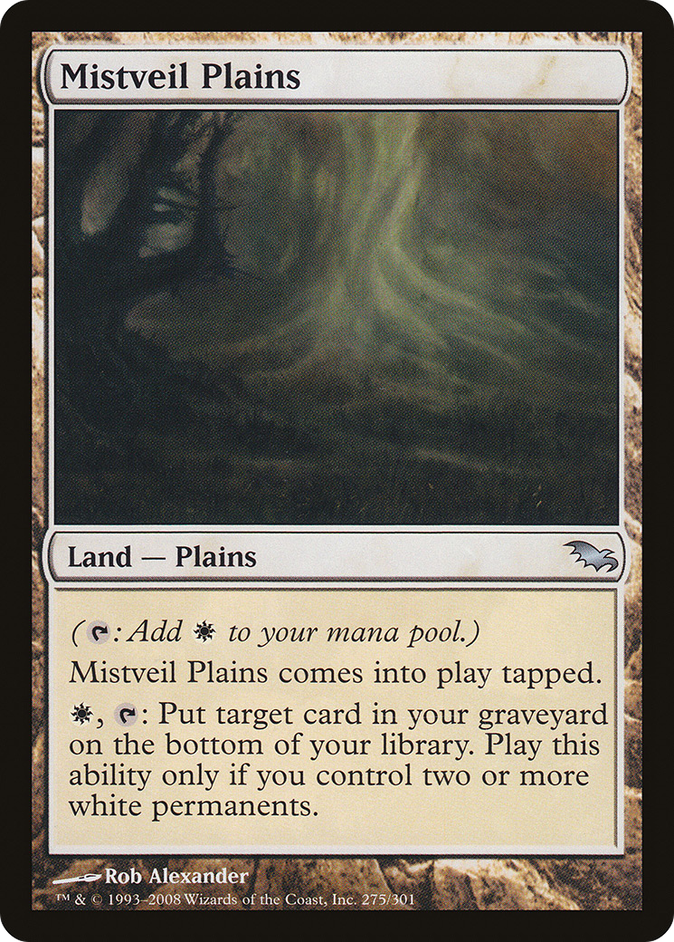 Mistveil Plains (SHM-275) (Foil)