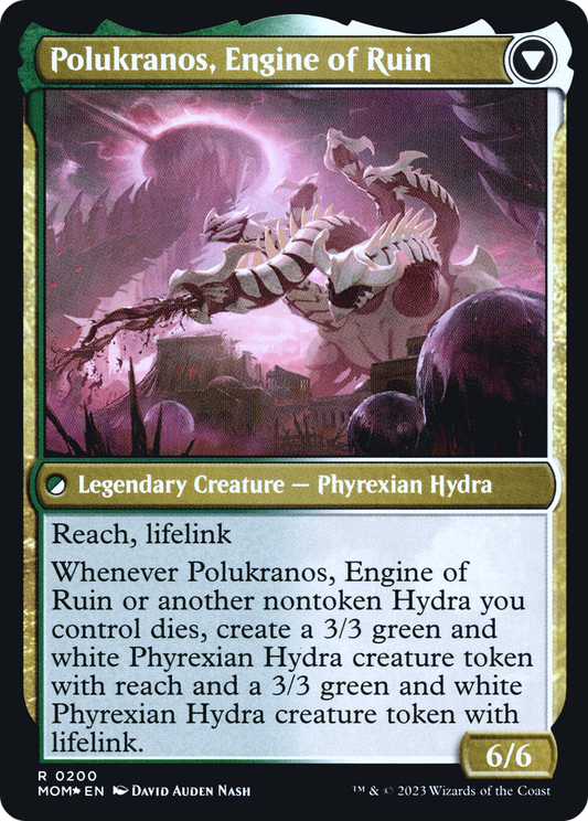 Polukranos Reborn // Polukranos, Engine of Ruin (PRE-200S) (Foil)