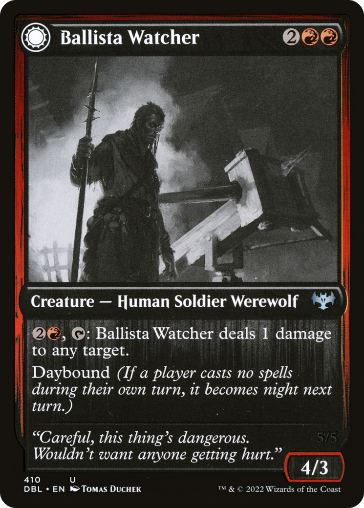 Ballista Watcher // Ballista Wielder (DBL-410)