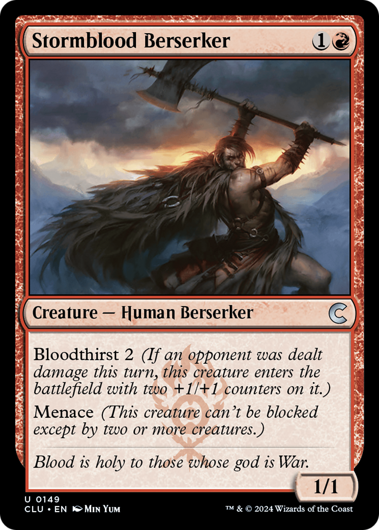 Stormblood Berserker (CLU-149)