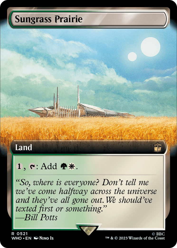Sungrass Prairie (WHO-521) (Extended Art) (Foil)