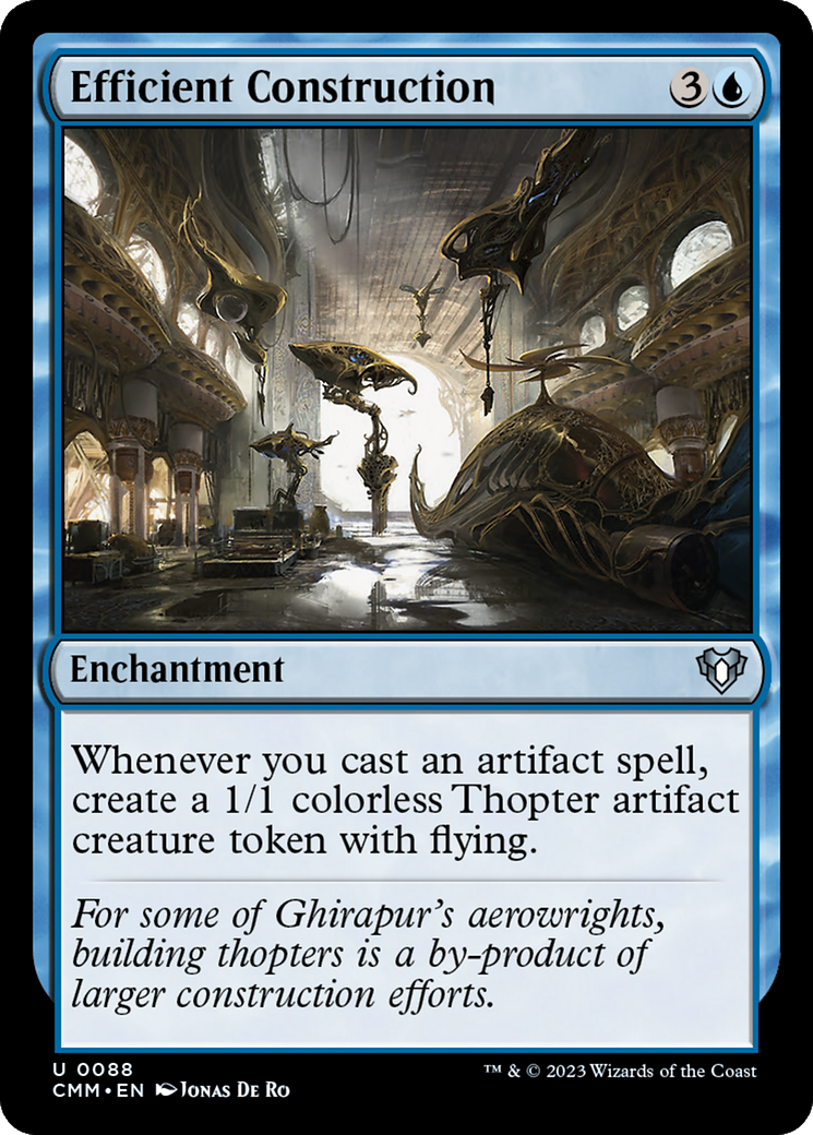 Efficient Construction (CMM-088) (Foil)