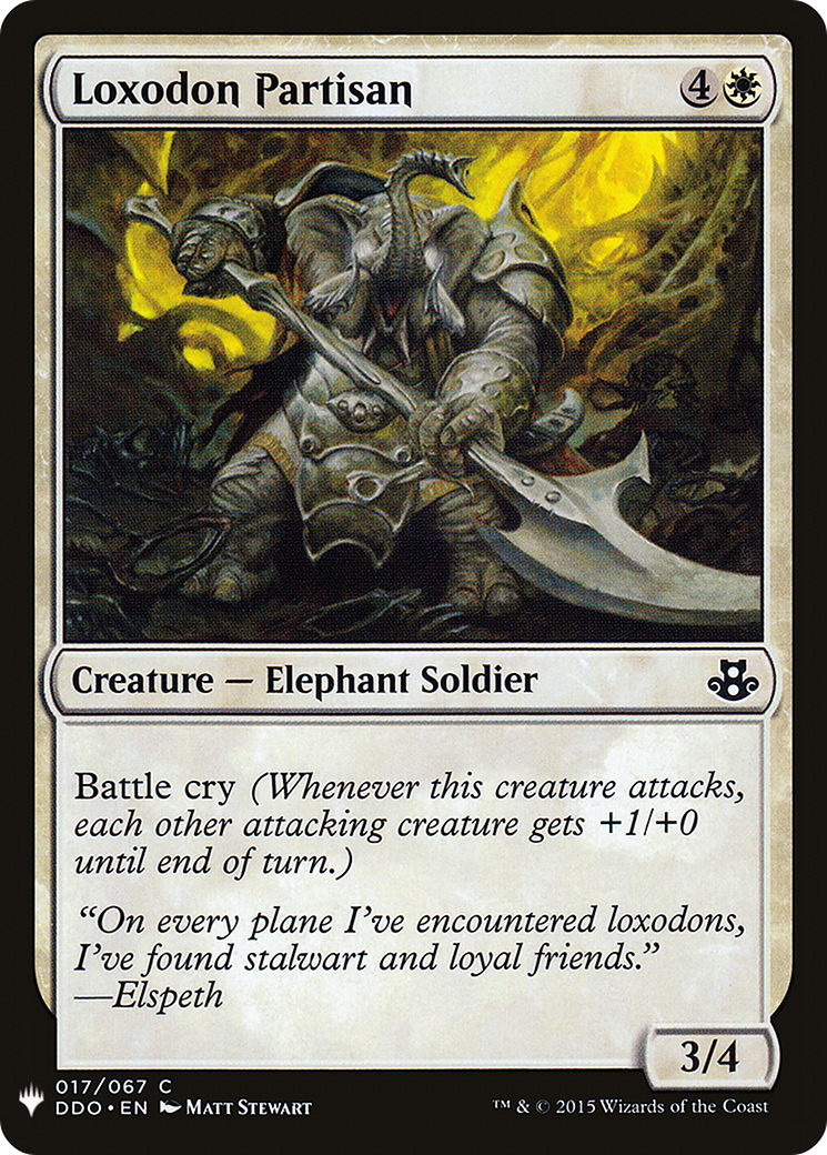 Loxodon Partisan (LIST-DDO-17)