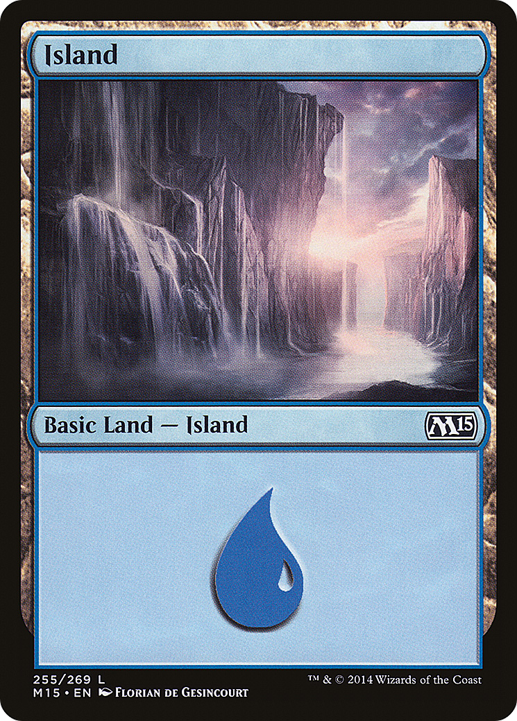 Island (M15-255) (Foil)