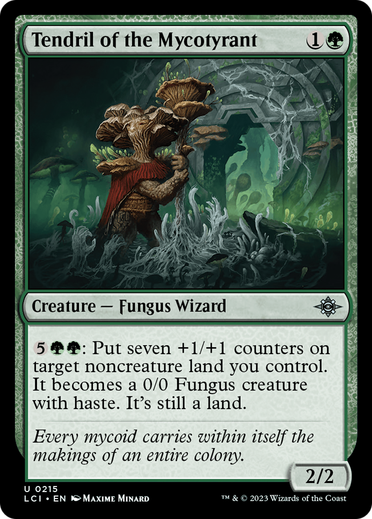 Tendril of the Mycotyrant (LCI-215) (Foil)