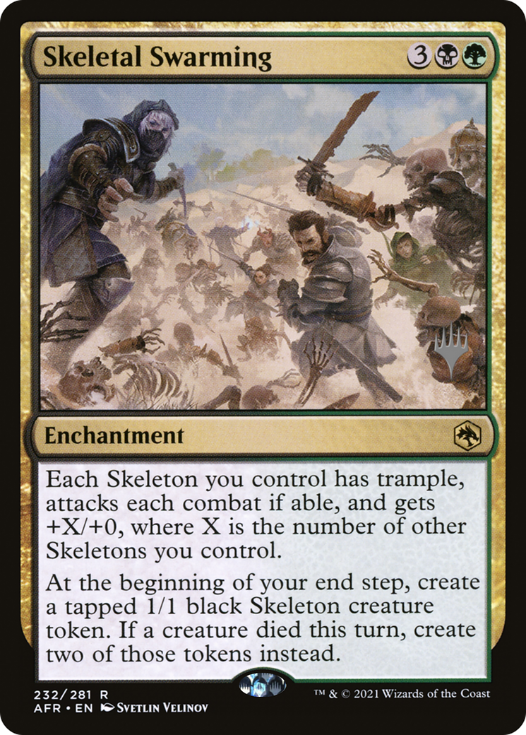 Skeletal Swarming (PPAFR-232P) (Foil)