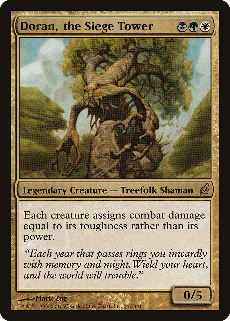 Doran, the Siege Tower (LRW-247) (Foil)