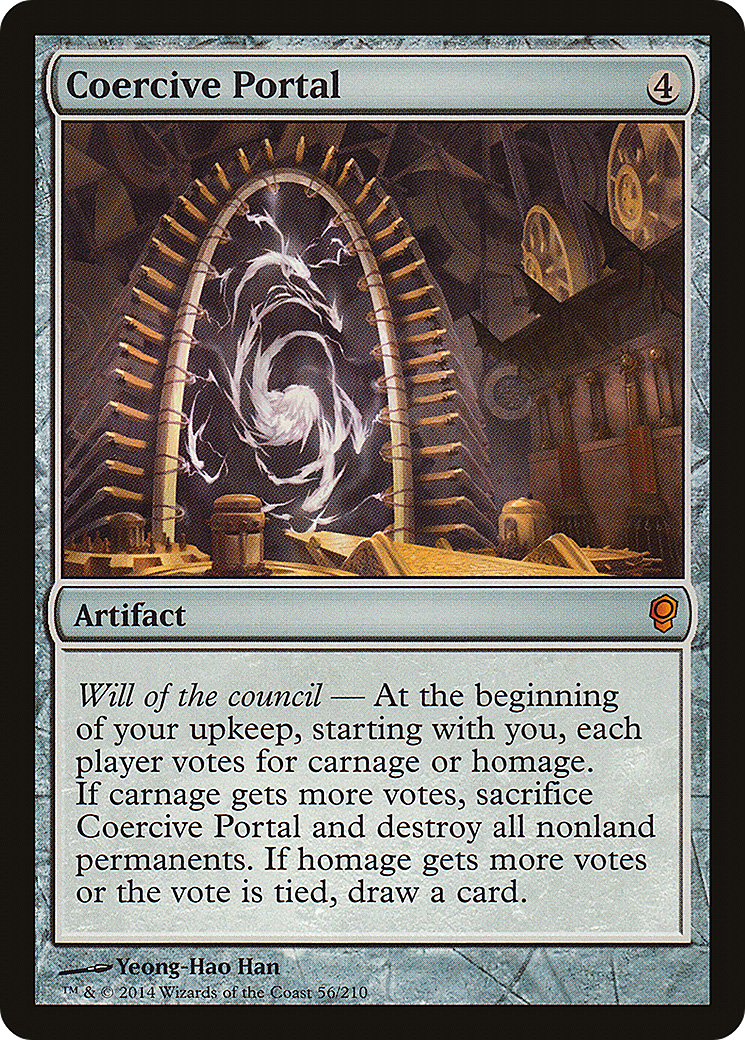 Coercive Portal (CNS-056) (Foil)