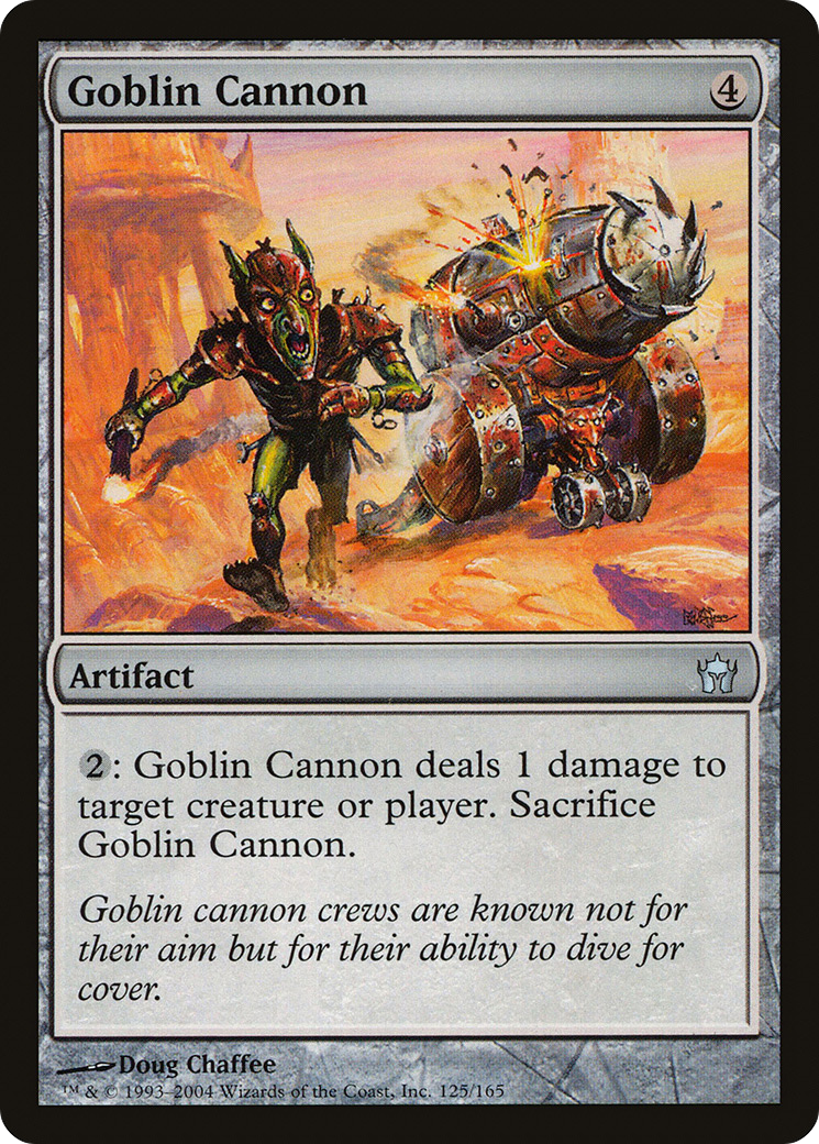 Goblin Cannon (5DN-125) (Foil)